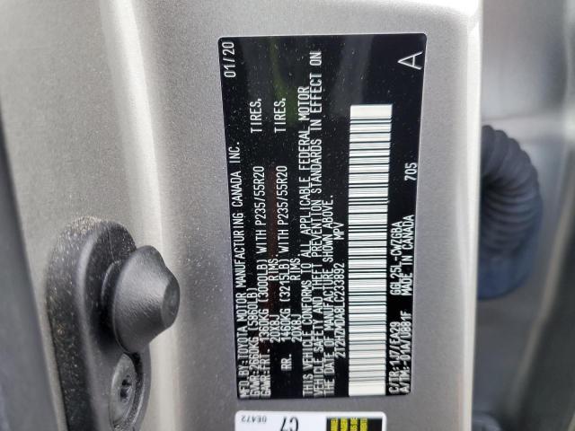 Photo 14 from auction – 2020 LEXUS RX 350 with VIN 2T2HZMDA8LC233892