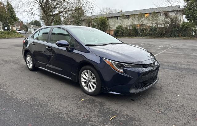 TOYOTA COROLLA LE 2022 with VIN 5YFVPMAE8NP345485 - Photo from auction