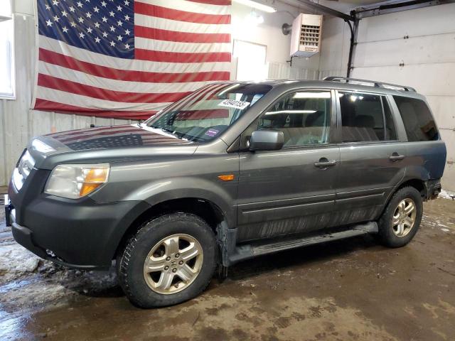 HONDA PILOT VP 2008 with VIN 5FNYF182X8B039558 - Photo from auction