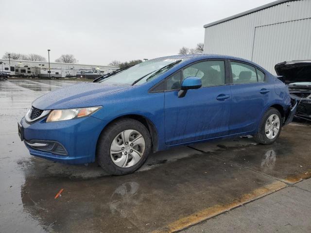 Photo 1 from auction – 2013 HONDA CIVIC LX with VIN 19XFB2F5XDE203199