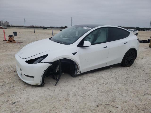 TESLA MODEL Y 2023 with VIN 7SAYGDEF6PF896807 - Photo from auction