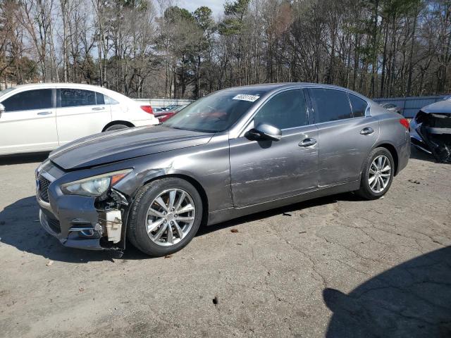 INFINITI Q50 BASE 2014 with VIN JN1BV7AP9EM682751 - Photo from auction