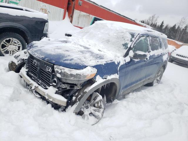 FORD EXPLORER X 2022 with VIN 1FMSK8DH1NGB15833 - Photo from auction