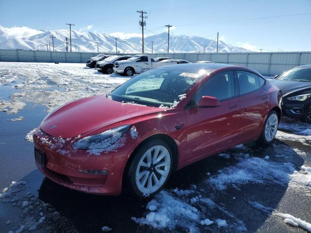 TESLA MODEL 3 2023 with VIN 5YJ3E1EA9PF455365 - Photo from auction