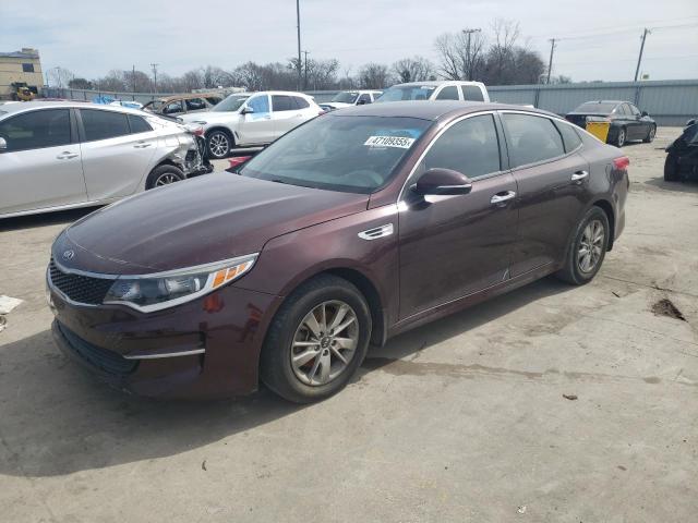 KIA OPTIMA LX 2017 with VIN 5XXGT4L30HG159341 - Photo from auction