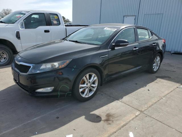 KIA OPTIMA LX 2013 with VIN 5XXGM4A77DG222786 - Photo from auction