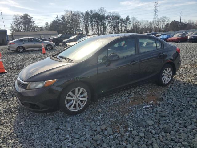 HONDA CIVIC EX 2012 with VIN 2HGFB2F87CH552741 - Photo from auction