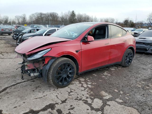 TESLA MODEL Y 2021 with VIN 5YJYGDEE0MF175835 - Photo from auction