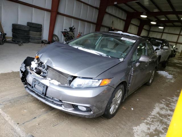 HONDA CIVIC EX 2012 with VIN 19XFB2F86CE320805 - Photo from auction