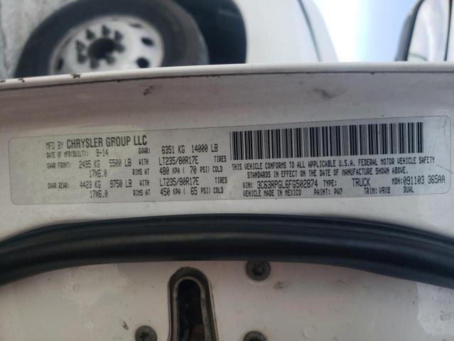 Photo 14 from auction – 2015 RAM 3500 ST with VIN 3C63RPGL6FG502874