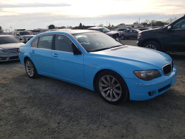 Photo 4 from auction – 2007 BMW 750 with VIN WBAHN83597DT74195