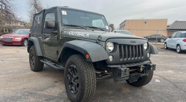 JEEP WRANGLER S 2015 with VIN 1C4AJWAG9FL718797 - Photo from auction