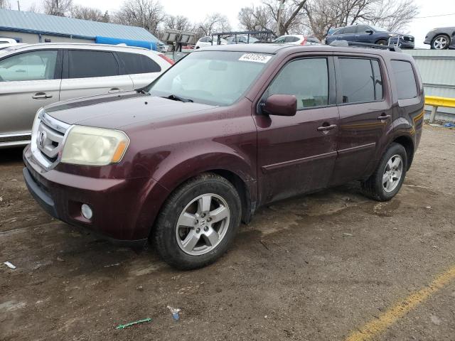 HONDA PILOT EXL 2011 with VIN 5FNYF4H60BB010100 - Photo from auction