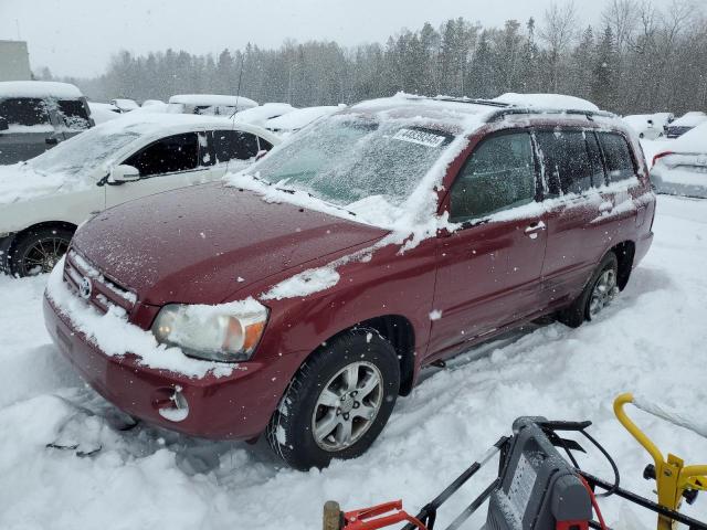 TOYOTA HIGHLANDER 2004 with VIN JTEDP21A540039085 - Photo from auction