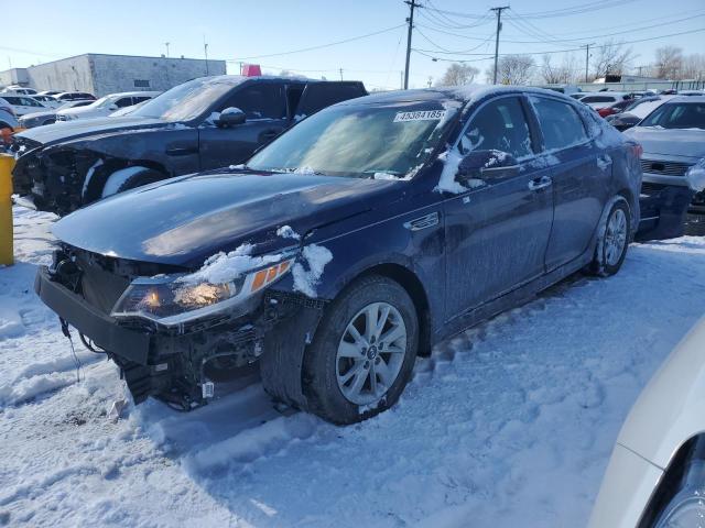 KIA OPTIMA LX 2018 with VIN 5XXGT4L38JG229383 - Photo from auction
