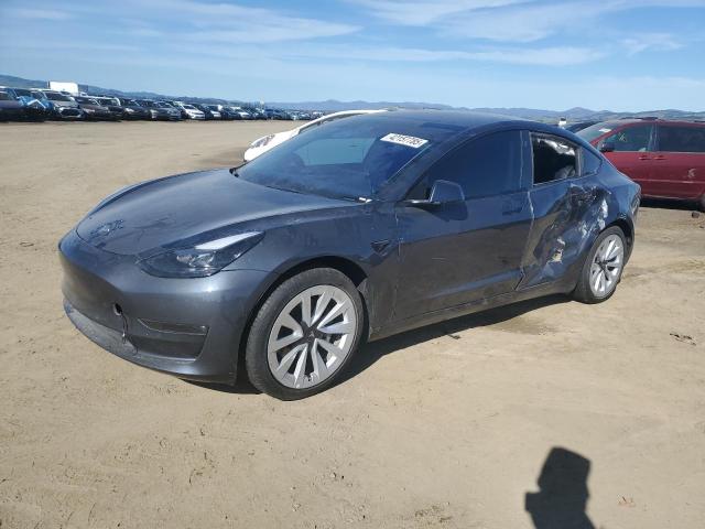 TESLA MODEL 3 2022 with VIN 5YJ3E1EBXNF186086 - Photo from auction
