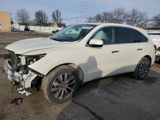 ACURA MDX TECHNO 2016 with VIN 5FRYD4H46GB050465 - Photo from auction