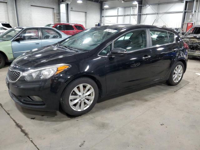 KIA FORTE EX 2014 with VIN KNAFX5A88E5186675 - Photo from auction