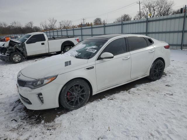 KIA OPTIMA 2018 with VIN 5XXGV4L27JG243793 - Photo from auction