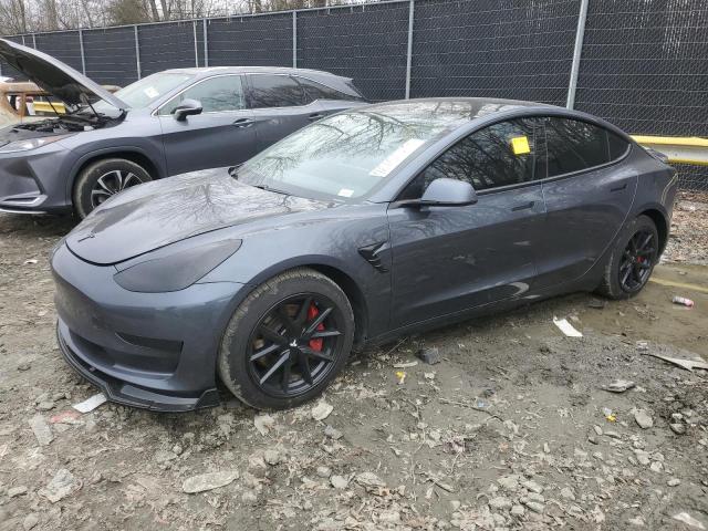 TESLA MODEL 3 2021 with VIN 5YJ3E1EB0MF855240 - Photo from auction