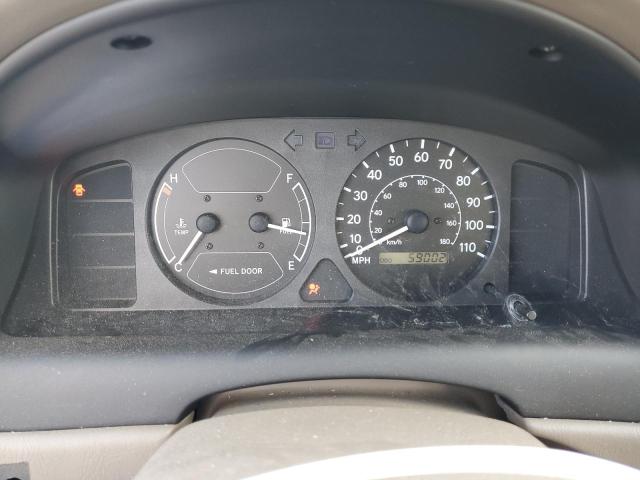 Photo 9 from auction – 2000 TOYOTA COROLLA VE with VIN 1NXBR12E8YZ409294