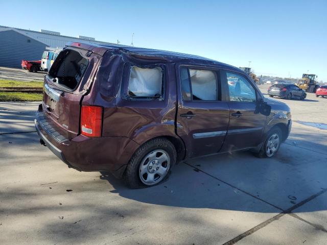 Photo 3 from auction – 2011 HONDA PILOT LX with VIN 5FNYF4H28BB043388