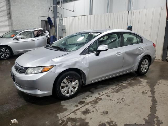 HONDA CIVIC LX 2012 with VIN 19XFB2F51CE022863 - Photo from auction