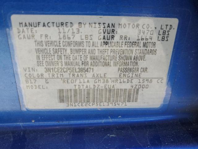 Снимка 14 от търг – 2014 NISSAN VERSA NOTE с VIN 3N1CE2CP5EL395471