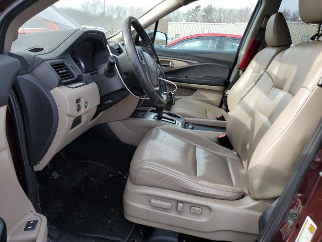 Photo 7 from auction – 2016 HONDA PILOT EXLN with VIN 5FNYF6H73GB037481
