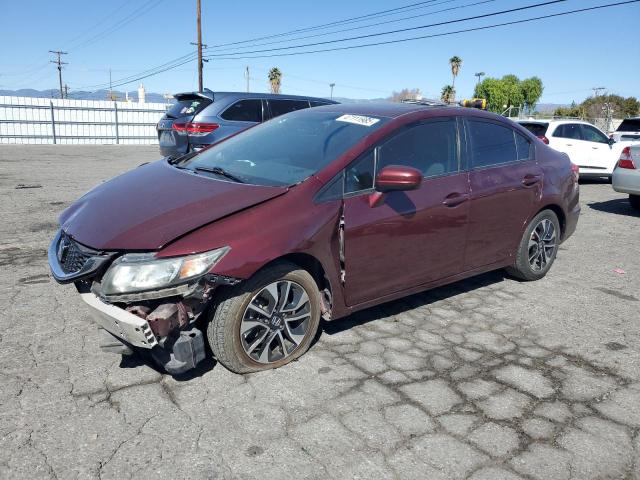 HONDA CIVIC EX 2014 with VIN 19XFB2F82EE219683 - Photo from auction