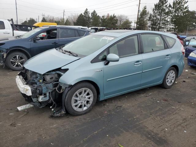 TOYOTA PRIUS V 2015 with VIN JTDZN3EU2FJ027161 - Photo from auction
