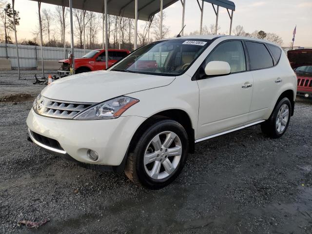 NISSAN MURANO SL 2007 with VIN JN8AZ08T17W522320 - Photo from auction