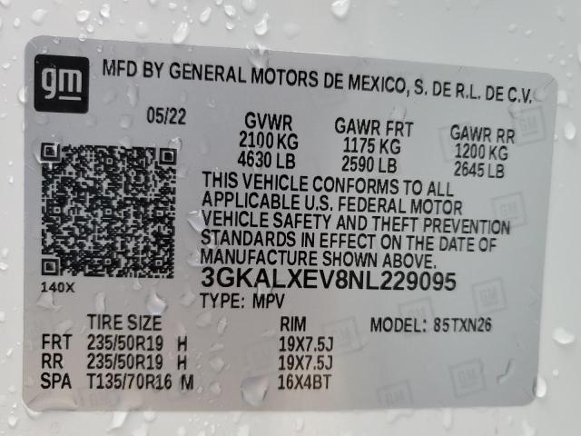 Photo 14 from auction – 2022 GMC TERRAIN DE with VIN 3GKALXEV8NL229095