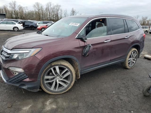 HONDA PILOT ELIT 2016 with VIN 5FNYF6H07GB122780 - Photo from auction