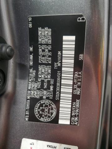 Photo 14 from auction – 2011 TOYOTA SIENNA with VIN 5TDZK3DC0BS064501