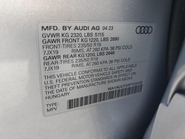 Фото 14 с аукциона – 2023 AUDI Q3 с VIN WA1AUCF3XP1124108