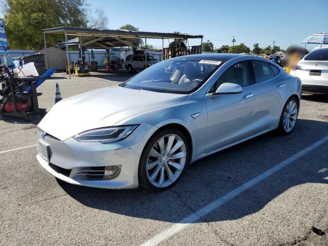 TESLA MODEL S 2016 with VIN 5YJSA1E42GF139775 - Photo from auction