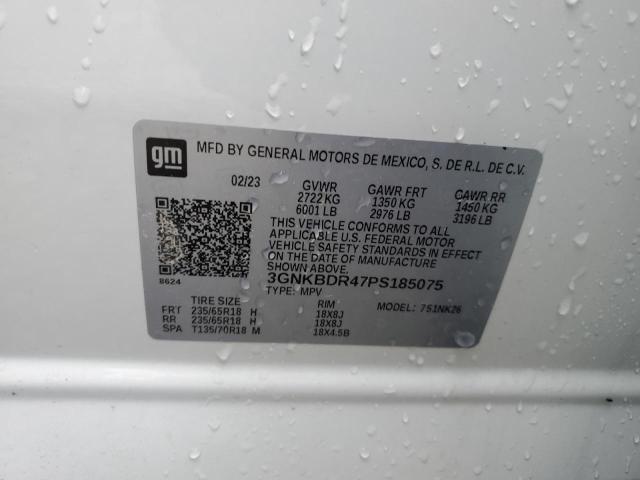 Photo 14 from auction – 2023 CHEVROLET BLAZER 3LT with VIN 3GNKBDR47PS185075