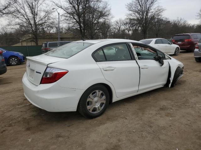 Photo 3 from auction – 2012 HONDA CIVIC HYBR with VIN JHMFB4F24CS009540
