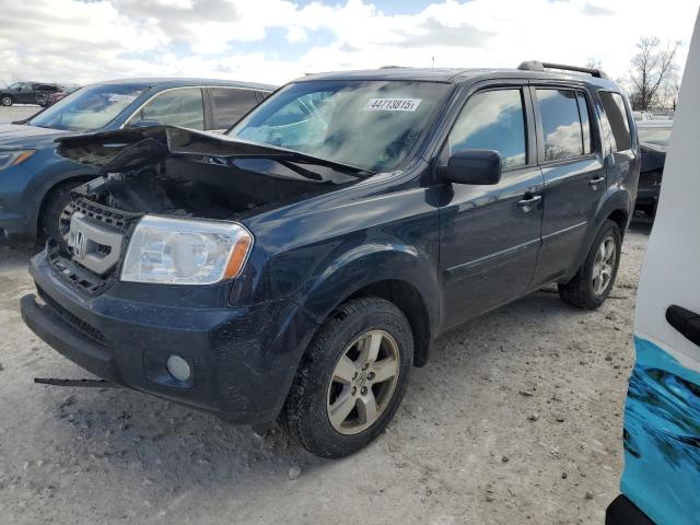 HONDA PILOT EXL 2011 with VIN 5FNYF4H59BB077365 - Photo from auction