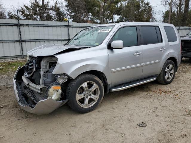 HONDA PILOT EXL 2014 with VIN 5FNYF3H58EB004714 - Photo from auction