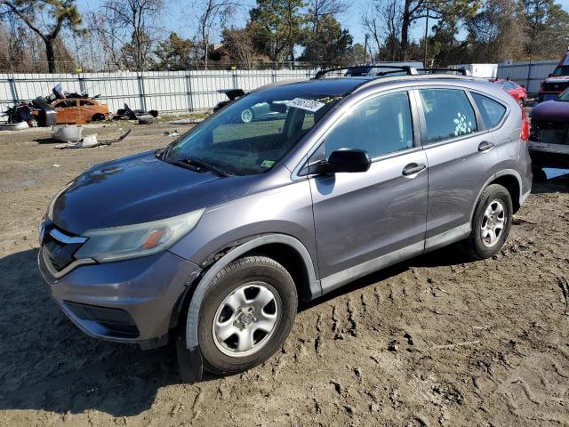 HONDA CR-V LX 2016 with VIN 2HKRM3H38GH501940 - Photo from auction