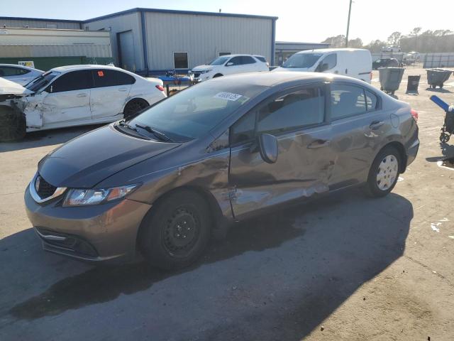 HONDA CIVIC LX 2014 with VIN 19XFB2F54EE046383 - Photo from auction