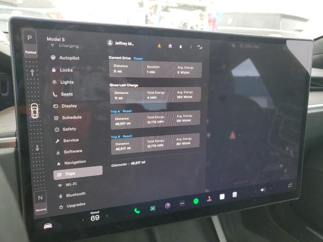 Photo 9 from auction – 2023 TESLA MODEL S with VIN 5YJSA1E50PF527841