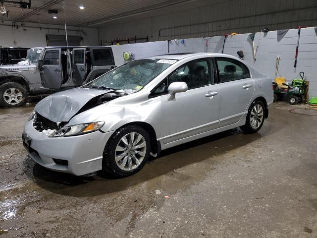 HONDA CIVIC EXL 2010 with VIN 2HGFA1F99AH514088 - Photo from auction