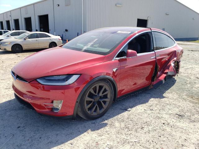 TESLA MODEL X 2020 with VIN 5YJXCBE25LF231770 - Photo from auction