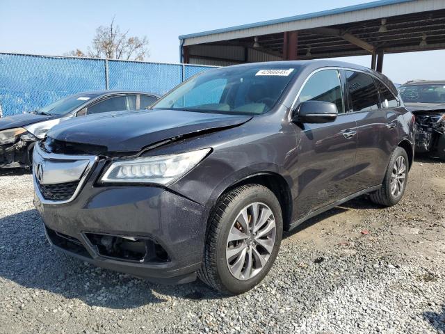ACURA MDX TECHNO 2015 with VIN 5FRYD3H45FB003243 - Photo from auction