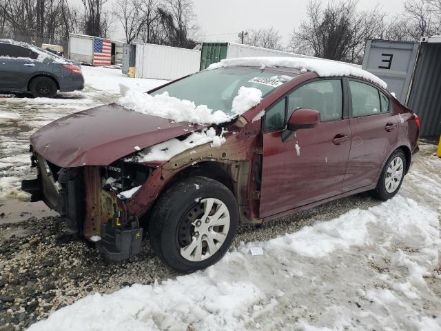 Photo 1 from auction – 2012 HONDA CIVIC LX with VIN 2HGFB2F5XCH559706