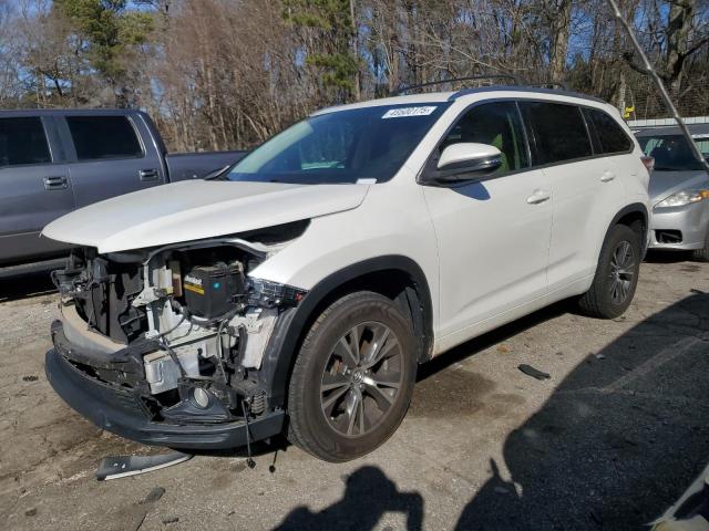 TOYOTA HIGHLANDER 2016 with VIN 5TDKKRFH4GS153086 - Photo from auction