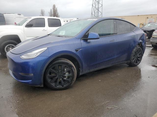 TESLA MODEL Y 2021 with VIN 5YJYGDEE1MF148854 - Photo from auction